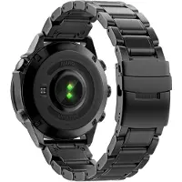 INF Premium 26 mm titanarmband med snabbkoppling för Garmin Fenix 8, Fenix 7