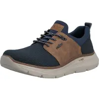 Rieker Låg sneaker blå / brun