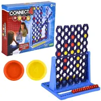 Hasbro Gaming Connect 4 Spin Game -funktioner Spinning Connect 4 Grid 2 Player Board Games for Family and Kids Strategy Board Games i ldrarna 8