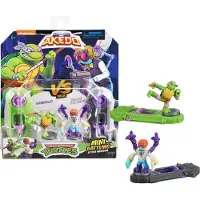 Akedo Legends of TMNT Mini Krigare: Donatello Vs Baxter Stockman