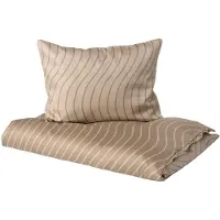 Leander Sängkläder - Junior - Skogsmark - Cappuccino - - One Size - Sängkläder - Junior