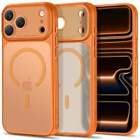TechProtection MagPrime MagSafe CC-fodral för iPhone 18 Pro Max / 17 Pro Max – matt orange