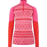 Kari Traa Women's Malia Half Zip Bright Pink