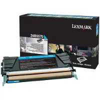 Lexmark 24B5579 cyan toner hög kapacitet (original)