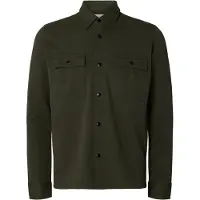 Selected Skjorta 'SLHJACKIE' oliv