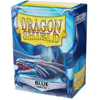 Sleeves Standard Size Matte Blue (100ct)