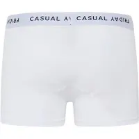 Casual Friday Boxershorts 'Norh' svart / vit