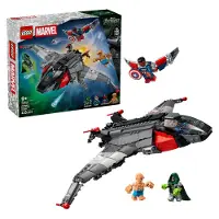 LEGO 76347 Avengers: Doomsday Quinjet byggset 433 delar 9+