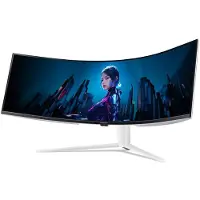 Acer Z, Z57A, OLED Spillskjerm, 57,1 tommer, 7680 x 2160, 120 Hz, Curved 1000R, FreeSync Premium, HDR 1000, Vit