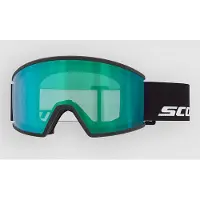 SCOTT Ambit Black Goggle amp aurora grn chrome s1