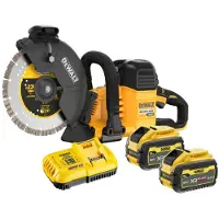 DeWalt DCS691X2-QW kapmaskin 54V 230 mm, 2x9/3,0Ah FLEXVOLT