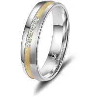MARRYA Ring 'SI-23 Ehering aus Silber' silver