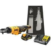 DeWalt Sladdlös spärrskaft DCF503L1G-QW; 3/8''; 18 V; 1x3,0 Ah batt.