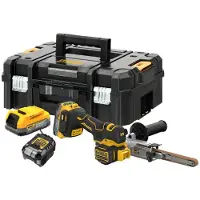 DeWalt Bandslip DCM200E2T-QW; 18 V; 2x1,7 Ah batt.