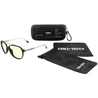 Gunnar Optiks COD-03001, Män, Oval, Spela, Svart, Nylonpolymer, Bärnsten