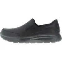 SKECHERS FLEX ADVANTAGE SR BRONWOOD Herrars Avslappnad Passform Arbetskor Svart