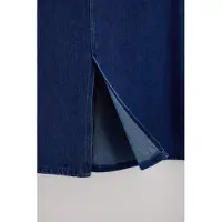Trendyol Dam Enfärgad Midi A-linje Plus size Kjolar