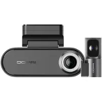 DDPai Dash + bakkamera N5 Dual 2026, 4K, Wi-Fi, GPS, AI, svart