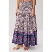 Trendyol TRENDYOLMİLLA Dam Rosa Blommig Maxi A-linje Kjolar