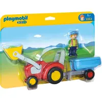 Playmobil traktor med slp