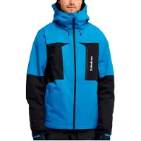 Quiksilver - Skidjackor - Dawson 10K Jacket Seaport för Unisex - Storlek M - Blå
