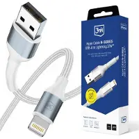 3MK 3mk Kabel 3mk Hyper Cable N-SERIES USB-A / Lightning 2m 5V/2,4A 12W / vit