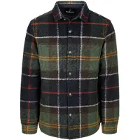 Barbour för män. MOS0511 Woodlane rutig overskjorta i flerfärgat mönster (XXL), Casual, Flerfärgad, Polyester, Lång ärm