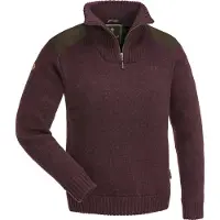 Pinewood Women's Hurricane Sweater Dark Burgundy Melange