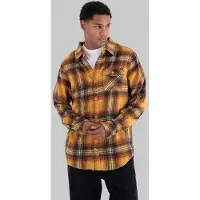 Hurley B999 Heavy Weight Flannel Skjorta yellow, L