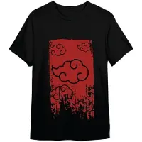 Superplay Naruto Shippuden Akatsuki T-shirt Med Korta ärmar
