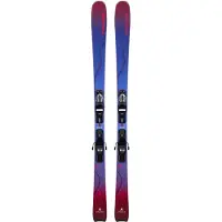 Dynastar - Skidpaket (skidor + bindning) - M-Cross 78 + Xpress10 2027 för UnisexUll - Storlek 156 cm - Lila