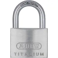 ABUS Titalium 64TI/50 - hänglås - nyckel