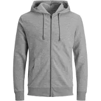 Jack & Jones Basic Sweatshirt Med Dragkedja