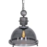 Steinhauer Taklampa 'Beth ' Industriell grå/metall - Passande för LED / Inomhus