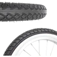 Deli Tire Däck Sa-210B 16X2.125 Svart/Vit