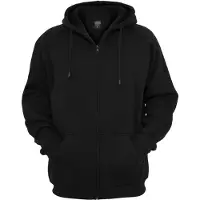 Urban Classics Sweatjacka svart