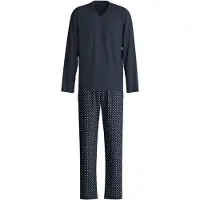 Calida Pyjamas lång blå / safir