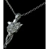 Weta Workshop Lord Of The Rings 1/1 Evenstar Sterling Hängsmycke