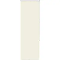vidaXL Mörkläggningsrullgardin Off White 55X150 Cm Tyg Bredd