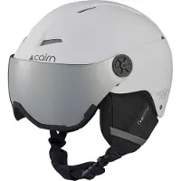Cairn - Skidhjälmar herr - Android Visor Mat White Gray för Unisex - Storlek 59-60 cm - Grå