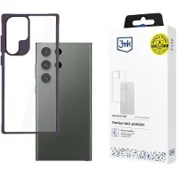 3mk Protection 3mk Satin Armor Case+ Lila för Samsung Galaxy S24 Ultra – Transparent