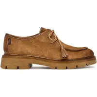 Hispanitas för kvinnor. HI265157 Newyork skor i skinn, brun (39), Hud, 1 till 3 cm, Ingen, Casual