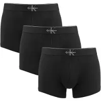 Calvin Klein 3 Pack Trunks Icon Cotton Stretch Graphic