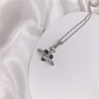 Yiran pet products Vintage Noble 14k Äkta Guld Hjärta Kedjehalsband För Kvinnor Lyxsmycken Hänge Aaa Glänsande Zirkonia Bröllopsfest Gåva Ins