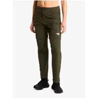 The North Face - Vandringskläder dam - W Exploration Reg Straight Convertible Pant New Taupe Green för UnisexNylon - Storlek 40 - Grön