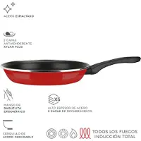Fagor Kastrull Optimax Ø30cm rött stål AISI 430 Fagor röd