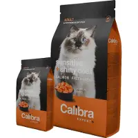 Calibra Expert+ Adult Sensitive &amp; Shiny Coat Kattmat