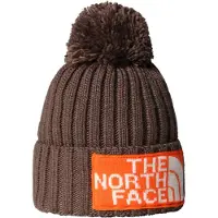 The North Face - Mössor - Heritage Ski Tuke Smokey Brown TNF Orange för Unisex - Brun