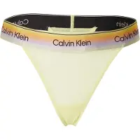 Calvin Klein Underwear String pastellgrön / syrén / orange / svart