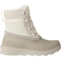 The North Face Women's Shellista V Shorty Waterproof Boots White Dune/Soapstone